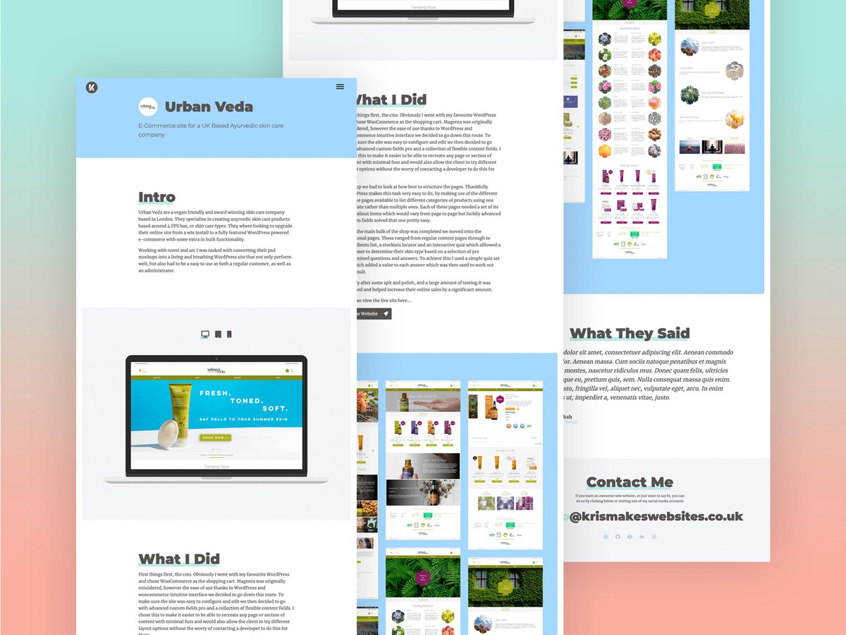 Portfolio Case Studies