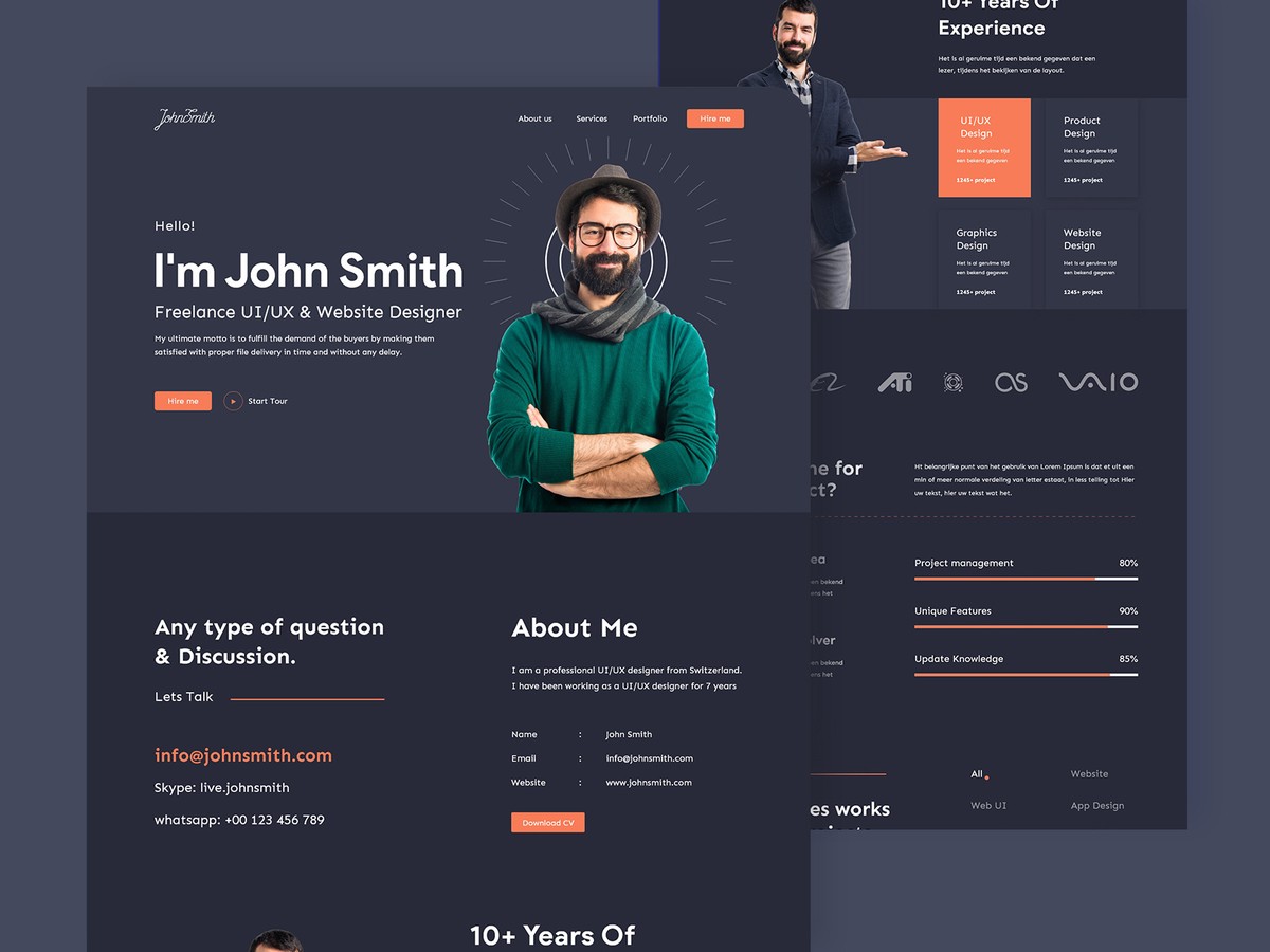 Contact Portfolio